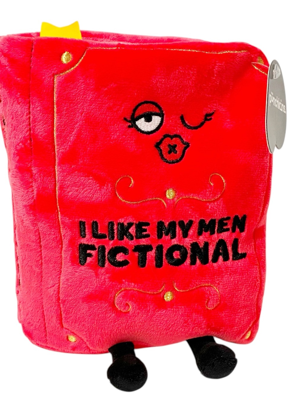 Punchkins I like my Men Fictional Plushie Red Book NEW